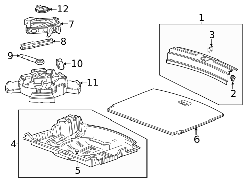 Interior Trim - Rear Body for 2023 Buick Encore GX #0