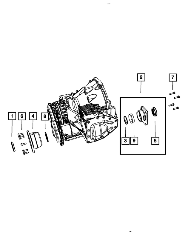 6500511 - Transmission: Flange Head Screw for Mopar Image