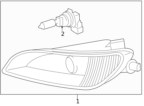 Fog Lamps for 2009 Toyota Sienna #0
