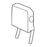 82140TK4A11ZB - : Headrest, Outer for Acura: TL Image