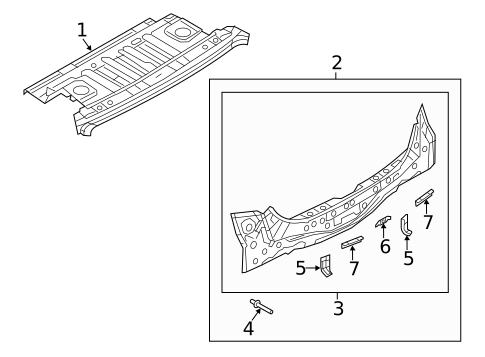 Rear Body for 2016 Mazda 3 #0