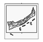 B4YA7075ZA - Body: Rear Panel Assembly for Mazda: 3 Image