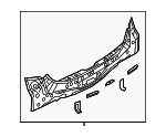 B4YC7075ZB - Body: Rear Body Panel for Mazda Image