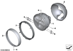 63128395671 - : Headlight for BMW-Motorrad Image