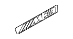 51138042227 - Body: Emblem for BMW: M3 Image