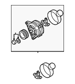 6F903023F - Electrical: Alternator for Volkswagen Image