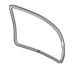 15294464 - Body: Weather-strip On Body for Buick: Terraza | Chevrolet: Uplander, Venture | Oldsmobile: Silhouette | Pontiac: Montana, Trans Sport | Saturn: Relay Image