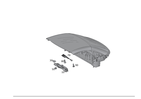 Fastener for 2007 Mercedes-Benz SLK55 AMG #0