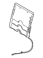 52105A9C217 - Body: Seat Lumbar Support Cushion for Mini Image