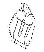 52105A76C11 - Body: Seat Back Cover for Mini Image