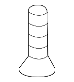 C2S26051 - : Rear Mount Bracket Screw for Jaguar: XE, XK, XKR, XKR-S Image