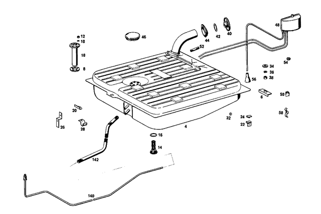 1134760926 - : Hose for Mercedes-Benz Image