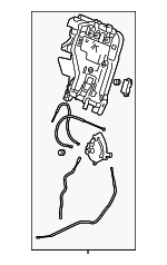 82126T0AA01 - Body: Seat Back Frame for Honda: CR-V Image