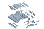 2966470000 - Substructure: Rear Apron Panel for Mercedes-Benz Image