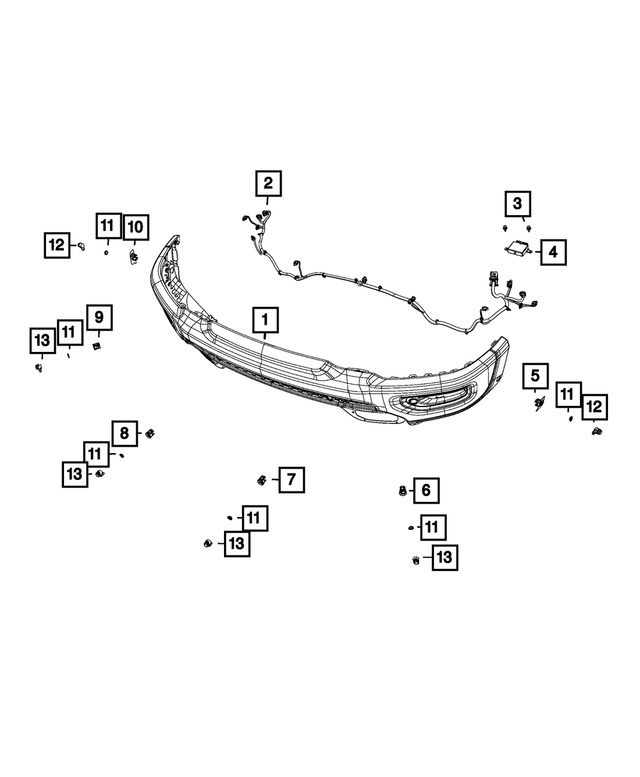 68440530AC - Electrical: Parking Assist Module for Mopar Image image