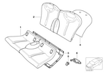 52207133113 - Seats: Cloth/Leather Seat Cover for Mini Image