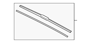 99H09AKA26H - Electrical: Wiper Blade for Hyundai Image