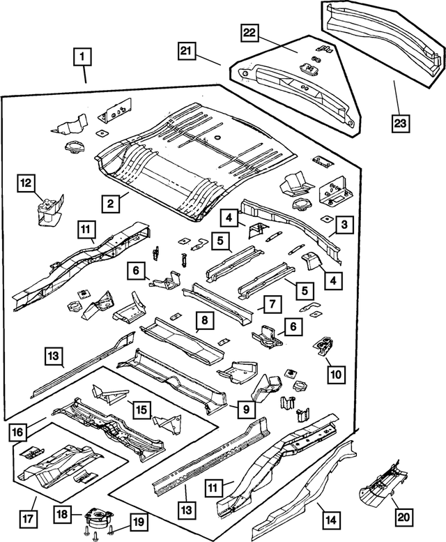 5054430AA - : Vibration Damper for Mopar Image