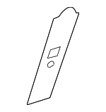 15920663 - Body: Seat Belt Height Adjuster Cover for GM Image