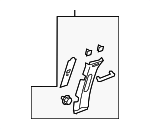 15853987 - Body: Door Pillar Post Trim Set for GM Image