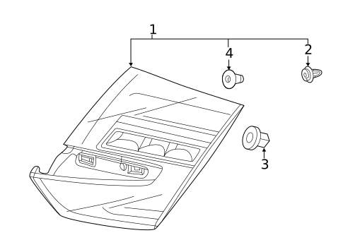 Backup Lamps for 2020 Honda Clarity #0