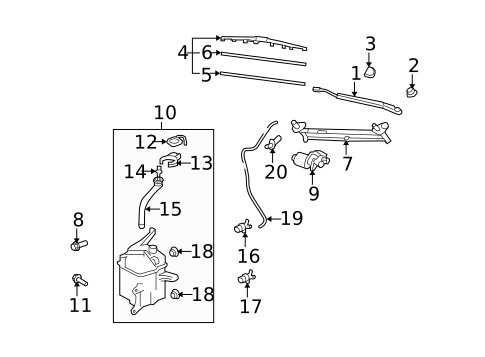 Wipers for 2011 Scion xB #0