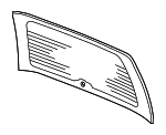 73211S0XA00 - Body: Lift Gate Glass for Honda: Odyssey Image