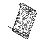 52207444851 - Body: Seat Back Frame for BMW Image