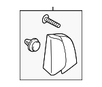 87650A7200WK - : Inner Cover for Kia: Forte Koup Image