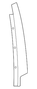 51337033803 - Body: Applique Panel for BMW: 525i, 525xi, 528i, 528i xDrive, 528xi, 530i, 530xi, 535i, 535i xDrive, 535xi, 545i, 550i, M5 Image