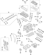 PB5Z6010C - : Cylinder Block for Ford: Explorer, Mustang Image