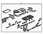 81190SHJA03ZH - : Console Assembly for Honda: Odyssey Image