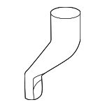 2328306201 - Body: Lower Duct for Mercedes-Benz Image