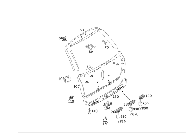 2117930298 - : Seal for Mercedes-Benz Image