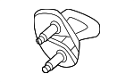 32460356 - Body: Door Lock Striker Plate for Volvo Image