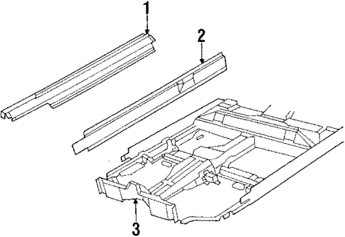 Rocker Panel for 1986 Chevrolet Celebrity #0