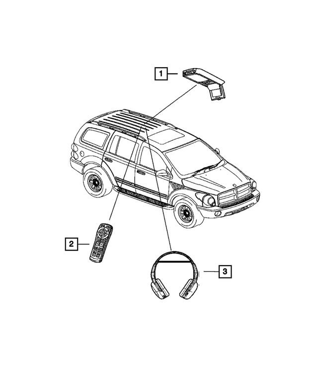 56043192AD - Instrument Panel and Radios and Consoles: Monitor With Dvd Media System for Mopar Image image