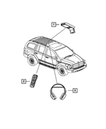 56043192AD - Instrument Panel and Radios and Consoles: Monitor With Dvd Media System for Mopar Image