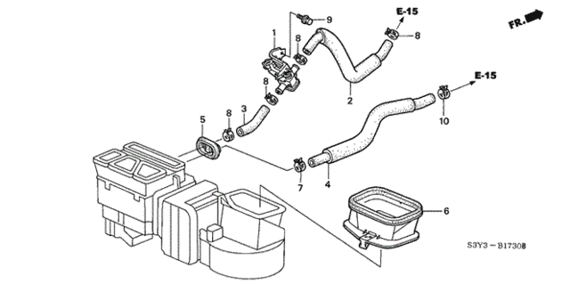 Water Valve for 2002 Honda Insight #0