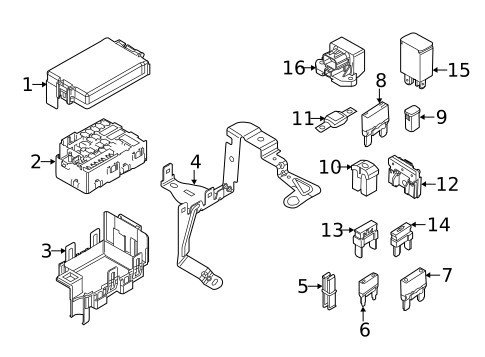 Relays for 2012 Lincoln MKZ #0