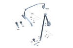 2478602804 - Rear Seat: Seat Belt for Mercedes-Benz: EQB 250+, EQB 300, EQB 350, GLB250, GLB35 AMG Image