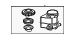 46661T50H00 - Body: Reservoir Assembly for Honda Image