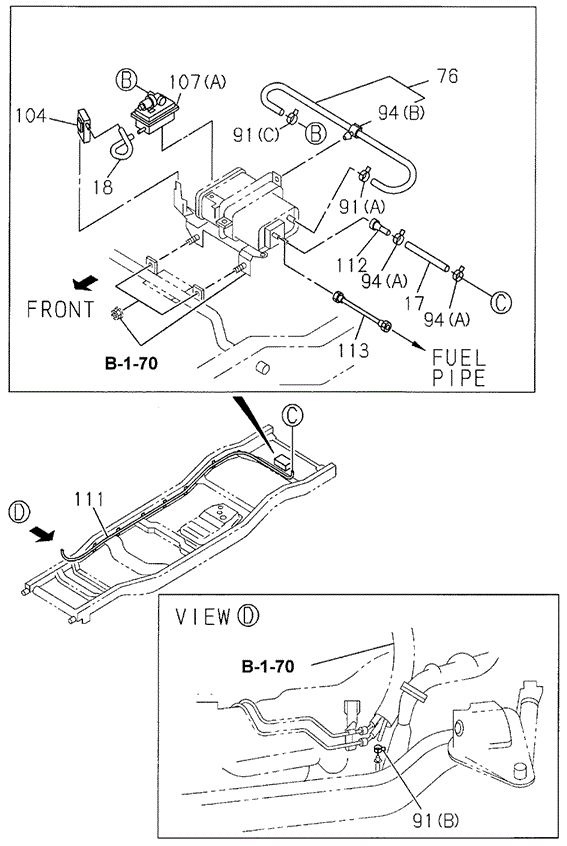 A/C Evaporator Valve (1) for 2000 Honda Passport #0