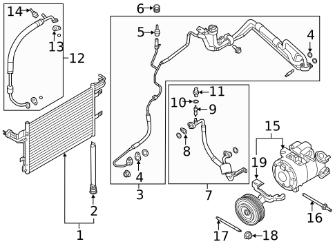 Switches, Solenoids & Actuators for 2014 Lincoln MKT #1