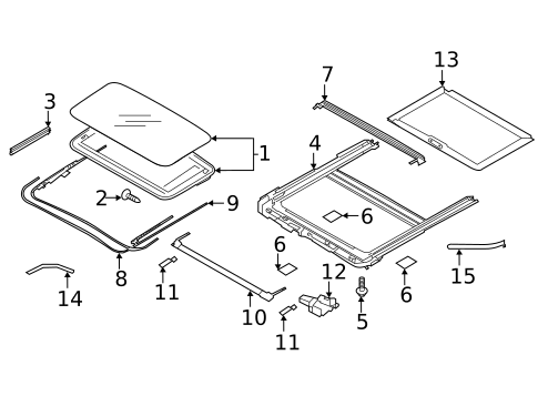 Sunroof for 2023 Subaru Outback #0
