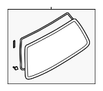 60203FC001 - Body: Glass for Subaru: Forester Image