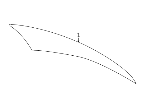 Glass - Lift Gate for 2019 Volvo XC40 #0