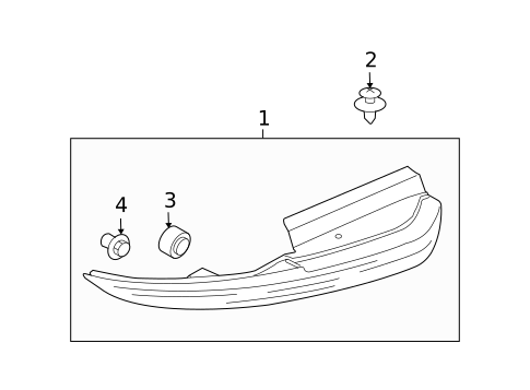 Rear Reflector for 2006 Subaru B9 Tribeca #0