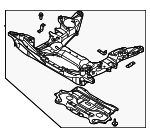 62405T1500 - Suspension: Engine Cradle for Hyundai Image