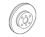 88974262 - Brakes: Rotor for Pontiac: Vibe Image